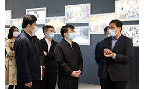 山東省商務廳黨組書記、廳長張德平一行到我公司調研